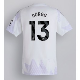 Manchester United Patrick Dorgu #13 Uit tenue 2025-26 Korte Mouw